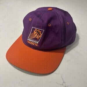 Vintage 90’s NBA Phoenix Suns Embroidered Logo Snapback Hat Competitor Vtg